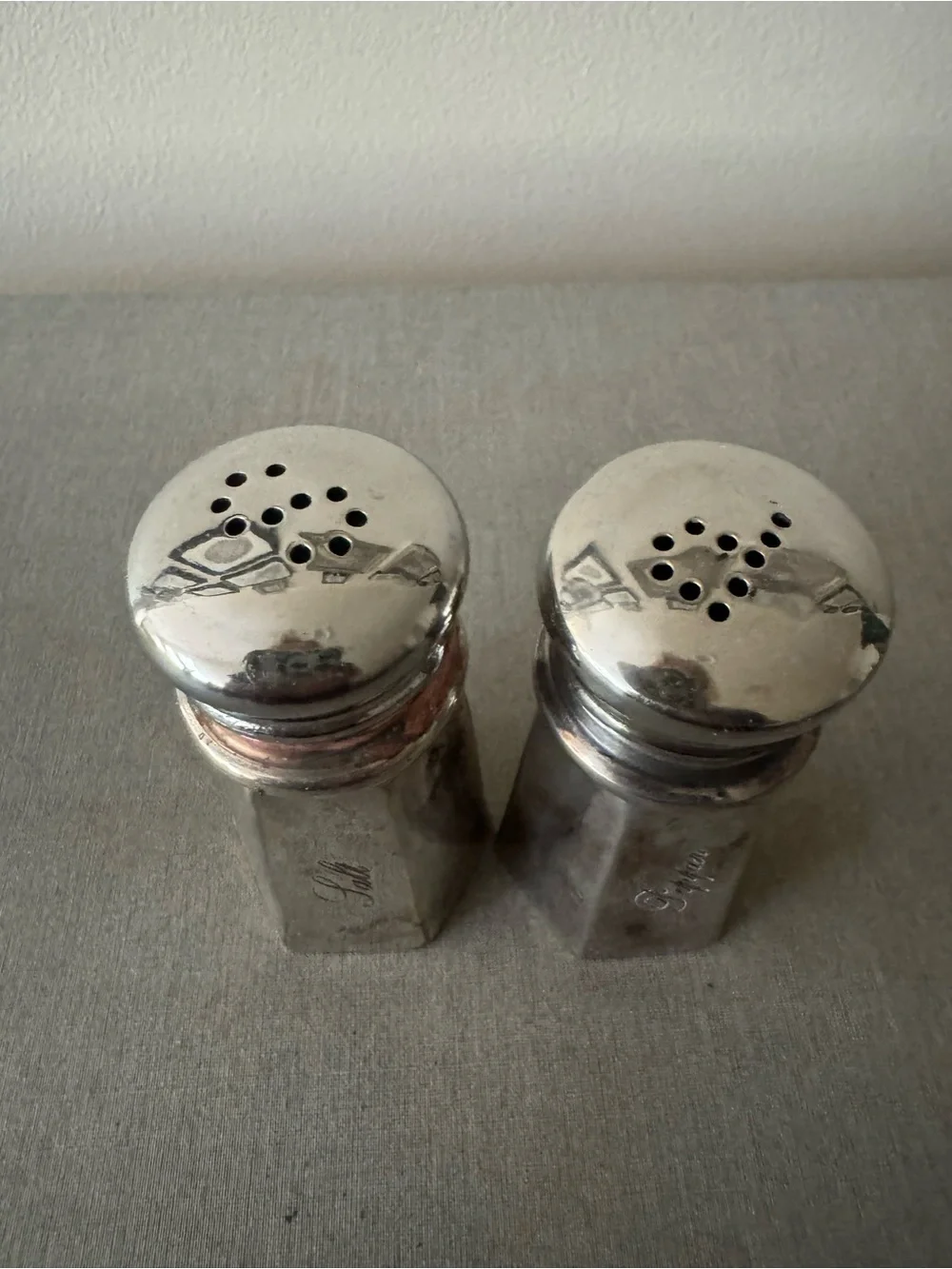Pottery Barn Silver-plated Salt & Pepper Shakers from 2020s